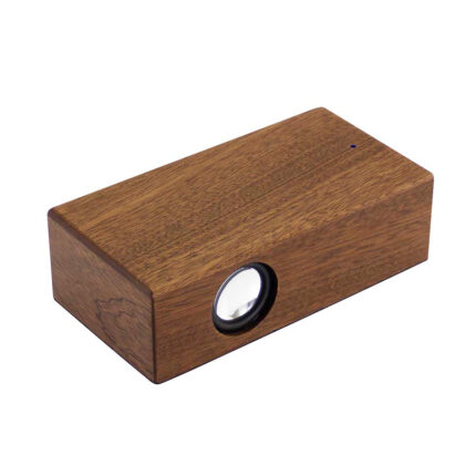 Parlante Grande Inducción Madera Nogal